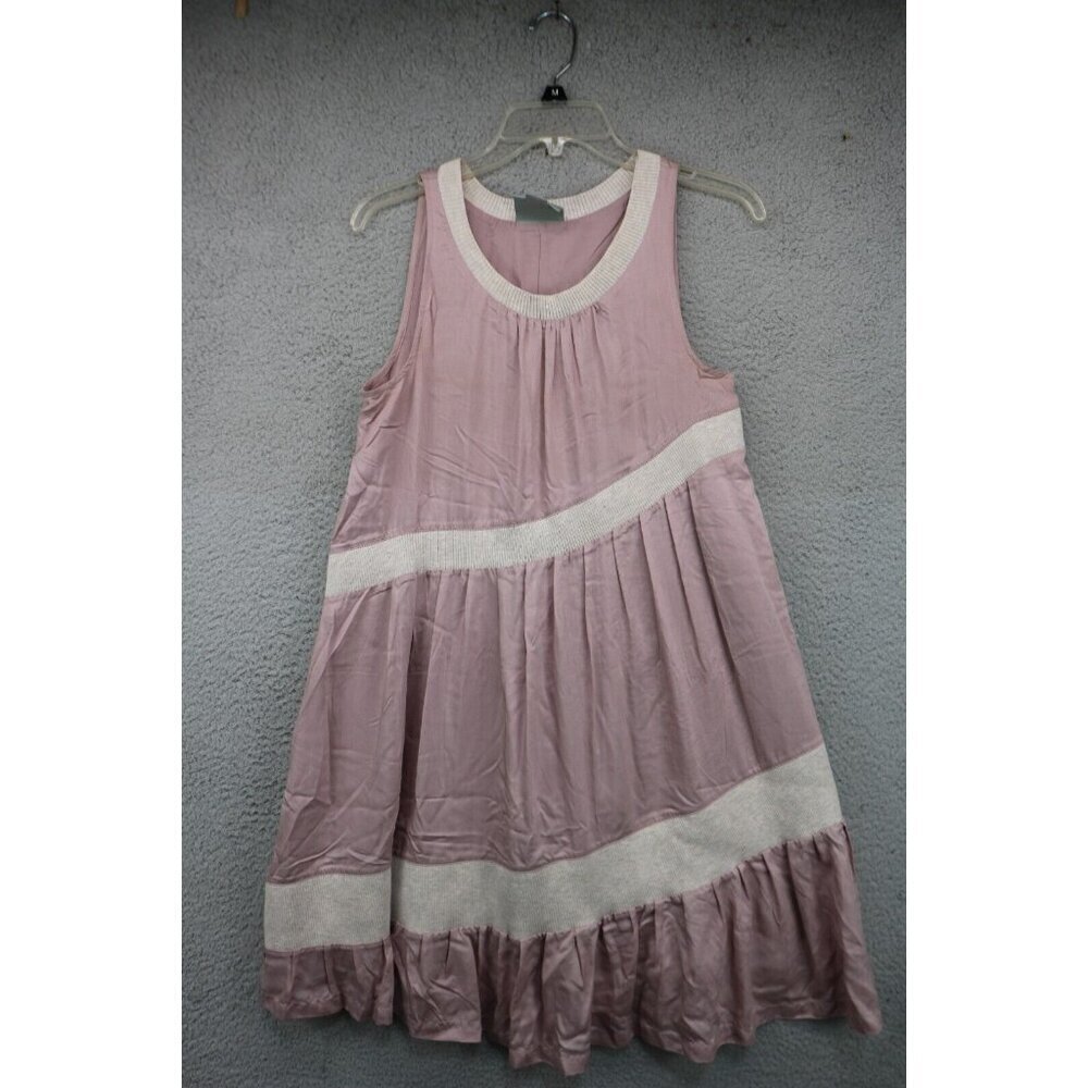 Maeve Tiered Ruffle Tank Dress-Size XS-Pockets-Lined
